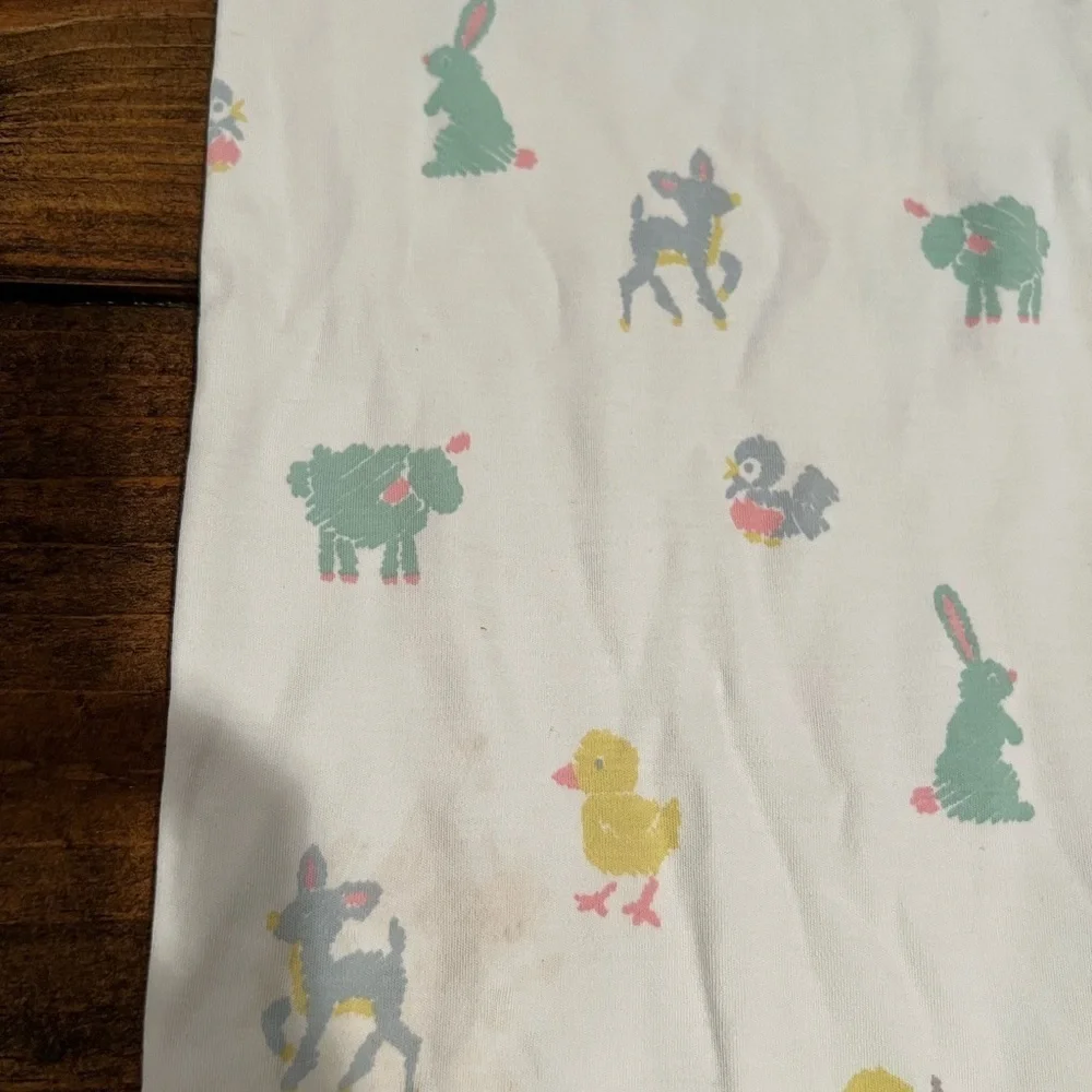 Beaufort Bonnet Co. infant gown, Easter, 0-3 months, newborn, snaps, bunnies